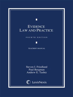 cover image of Evidence Law and Practice